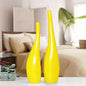 Nordic Gold Plating Ceramic Vases Model Room Home Decor